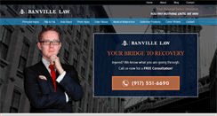 Desktop Screenshot of banvillelaw.com
