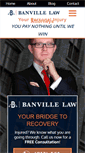 Mobile Screenshot of banvillelaw.com